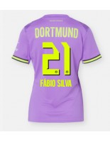 Borussia Dortmund Fabio Silva #21 Alternativní Dres pro Dámské 2026-27 Krátký Rukáv